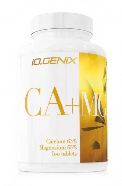 Zinc Magneziu & Electroliti - IOGENIX CA + MG 100 Tablete, advancednutrition.ro