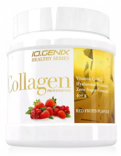 Colagen - IOGENIX COLLAGEN PROFESSIONAL 400g Fructe rosii, advancednutrition.ro