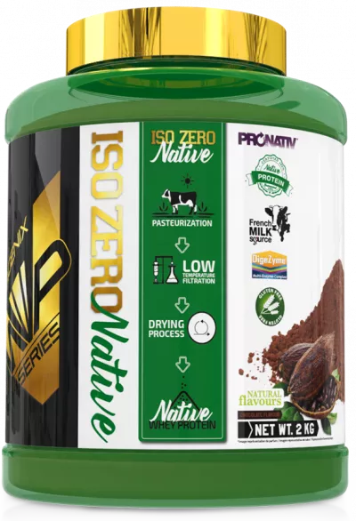 Whey & Izolat - IOGENIX ISO ZERO NATIVE 2Kg Ciocolata, advancednutrition.ro