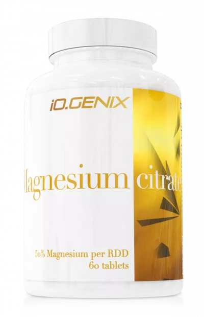 Zinc Magneziu & Electroliti - IOGENIX Magnesium Citrate 60 Capsule, advancednutrition.ro