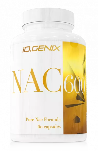 Detoxifiere - IOGENIX NAC 600 - 60 Capsule, advancednutrition.ro