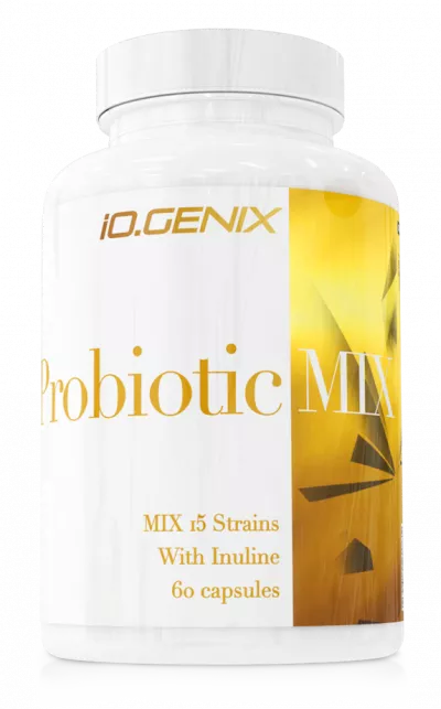 Sistemul Digestiv & Imunitar - IOGENIX Probiotic Mix Professional 60 Capsule, advancednutrition.ro