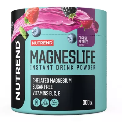 Vitamine cu Minerale - Nutrend Magneslife Instant Drink Powder 300g Forest Berries, https:0769429911.websales.ro