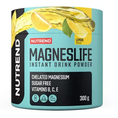 Vitamine cu Minerale - Nutrend Magneslife Instant Drink Powder 300g Lemon, https:0769429911.websales.ro