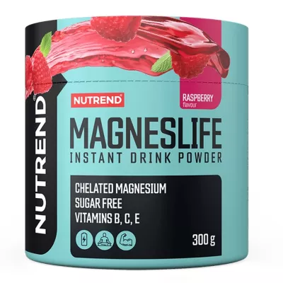 Vitamine cu Minerale - Nutrend Magneslife Instant Drink Powder 300g Raspberry, https:0769429911.websales.ro