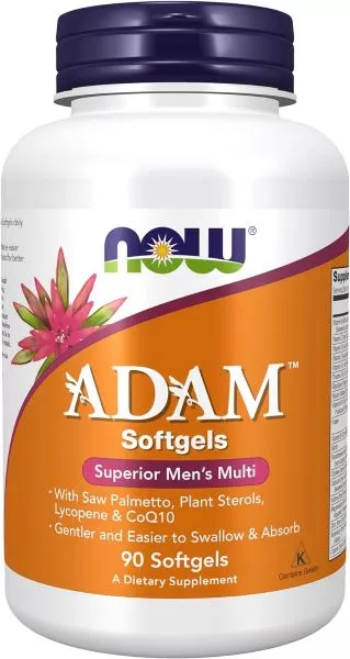 NOW Foods ADAM Multi-Vitamin for Men 90 softgels
