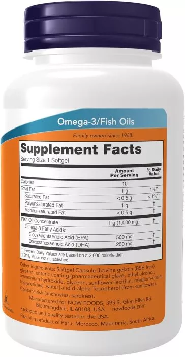 Omega & CLA - NOW Foods Ultra Omega 3 - 90 Softgel, advancednutrition.ro