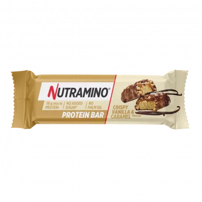 Batoane & Shake-uri - Nutramino Bar 4 Batoane x 55g Crispy Vanilla Caramel, advancednutrition.ro