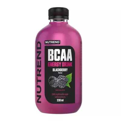BCAA - Nutrend BCAA Energy Drink 330ml Blackberry, advancednutrition.ro