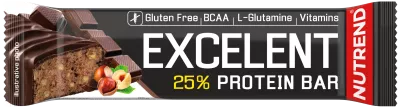 Batoane & Shake-uri - Nutrend Excelent Protein Bar 85g Ciocolata cu Alune, https:0769429911.websales.ro