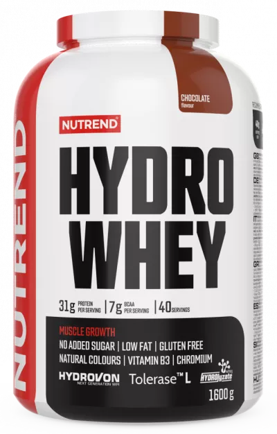 HydroWhey - Nutrend HYDRO WHEY 1.6kg Ciocolata, advancednutrition.ro