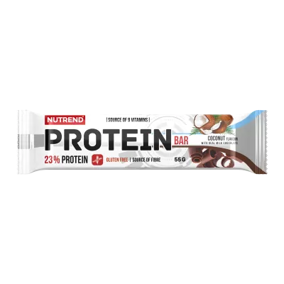 Batoane & Shake-uri - Nutrend Protein Bar 55gr Cocos, advancednutrition.ro