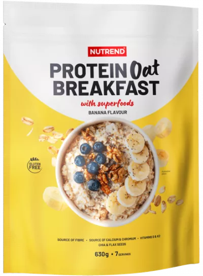 Gustari proteice & Sosuri - Nutrend Protein Oat Breakfast 630g Banane, advancednutrition.ro