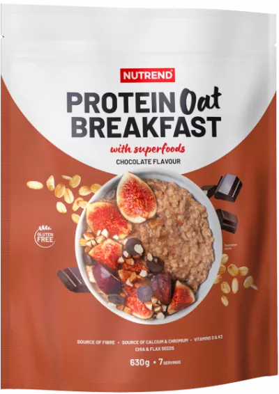 Gustari proteice & Sosuri - Nutrend Protein Oat Breakfast 630g Ciocolata, https:0769429911.websales.ro