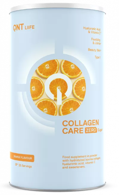 Articulatii si Colagen - QNT COLLAGEN CARE 390g Orange, advancednutrition.ro