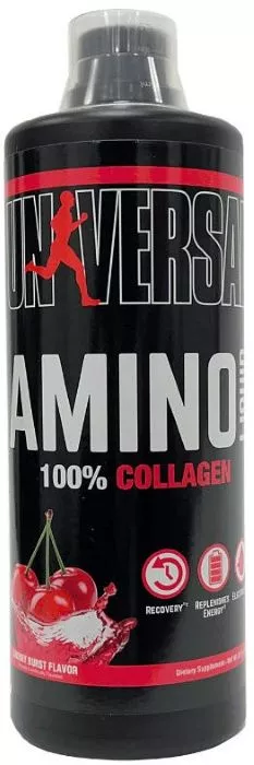 Aminoacizi Lichizi - Universal Amino Liquid 1000 ml Cherry Burst, advancednutrition.ro