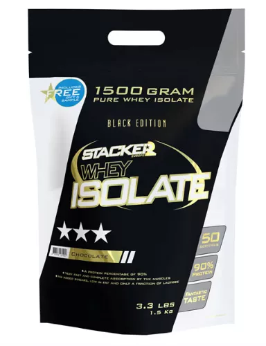 Whey & Izolat - Stacker2 Whey Isolate 1.5 kg Ciocolata, advancednutrition.ro