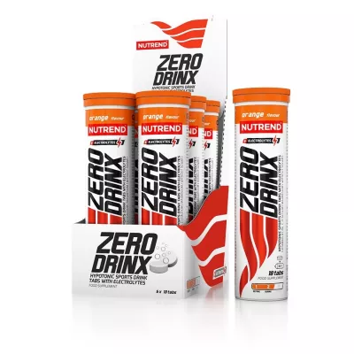 Zinc Magneziu & Electroliti - Nutrend Zerodrinx 18 Tablete Orange, advancednutrition.ro