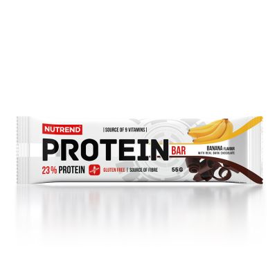 Batoane & Shake-uri - 24 Batoane Nutrend Protein Bar 55g Banane, advancednutrition.ro