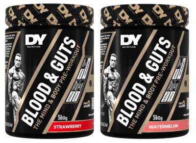Energie & N.O. - 2x Blood & Guts 380g DY NUTRITION BlueBerry, advancednutrition.ro