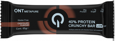 40% Protein Crunchy Bar 65g Chocolate QNT