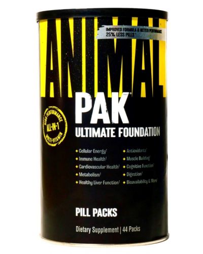 Vitamine cu Minerale - Universal Nutrition Animal Pak 44 Pachete
, advancednutrition.ro