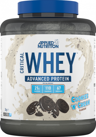 Whey & Izolat - Applied Nutrition Critical Whey 2kg Cookies Cream, advancednutrition.ro