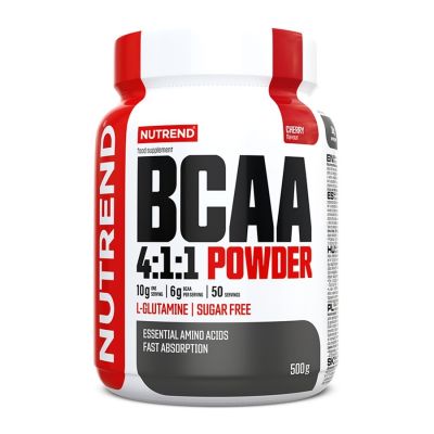 BCAA - Nutrend BCAA 4:1:1 Powder 500g Cherry, advancednutrition.ro