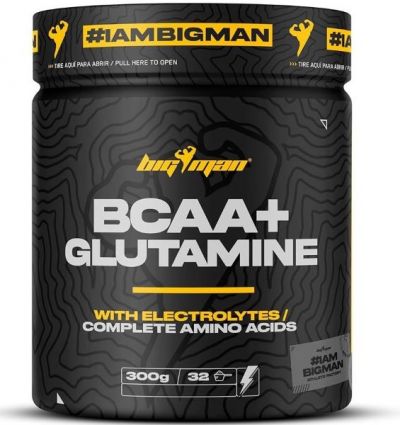 BigMan BCAA + Glutamine / Electrolytes 300g Cola