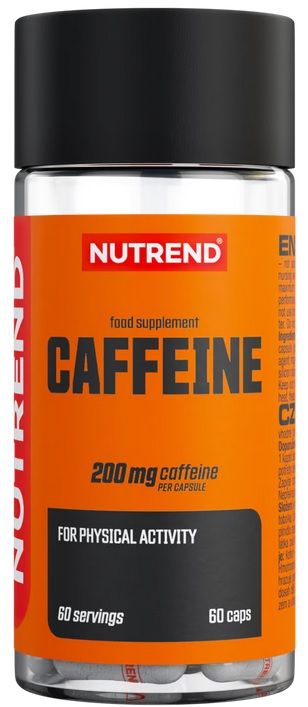 Energie & N.O. - Caffeine 60 Capsule Nutrend, advancednutrition.ro
