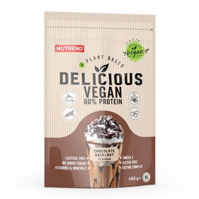 Delicious Vegan Protein 450g Chocolate Hazelnut Nutrend
