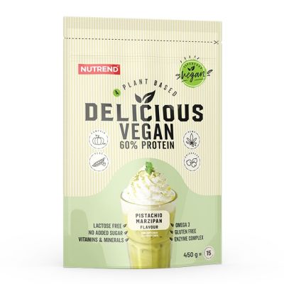 Delicious Vegan Protein 450g Pistachio Marzipan Nutrend