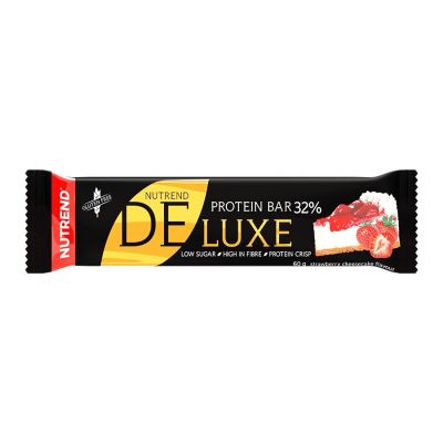 Batoane & Shake-uri - DELUXE BAR 60 gr Strawberry cheesecake, advancednutrition.ro