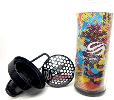 Double Wall 750ml Smartshake Jungle Graffiti