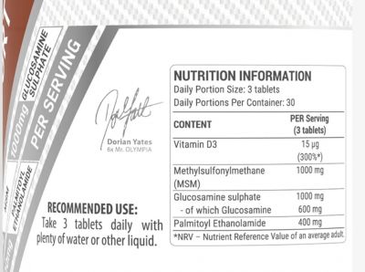 Protectia Articulatiilor - DY NUTRITION Joint Support 90 Tablete, advancednutrition.ro