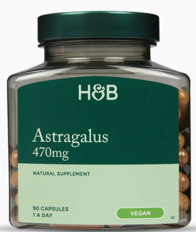 Sistemul Digestiv & Imunitar - Holland & Barrett Astragalus 470mg 90 Capsule, advancednutrition.ro