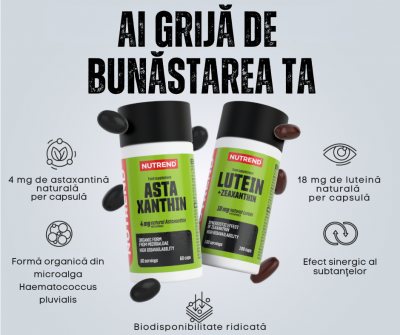 Antioxidanti - Lutein + Zeaxanthin 100 Capsule, advancednutrition.ro