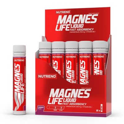 Zinc Magneziu & Multi Minerale - MAGNESLIFE 10Fiole x 25 ml Cherry, advancednutrition.ro