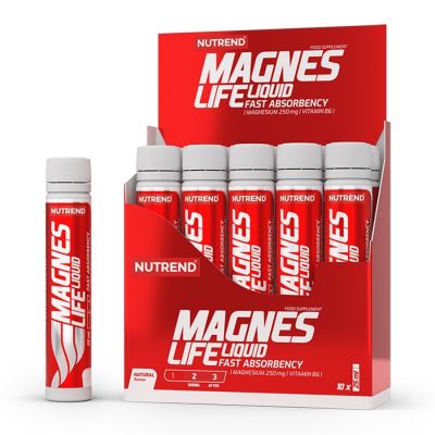 Zinc Magneziu & Multi Minerale - MAGNESLIFE 10Fiole x 25 ml Natural, advancednutrition.ro