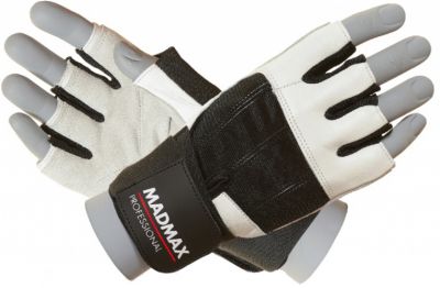 Manusi Fitness & Culturism - Manusi Professional White S MFG269 Madmax, advancednutrition.ro