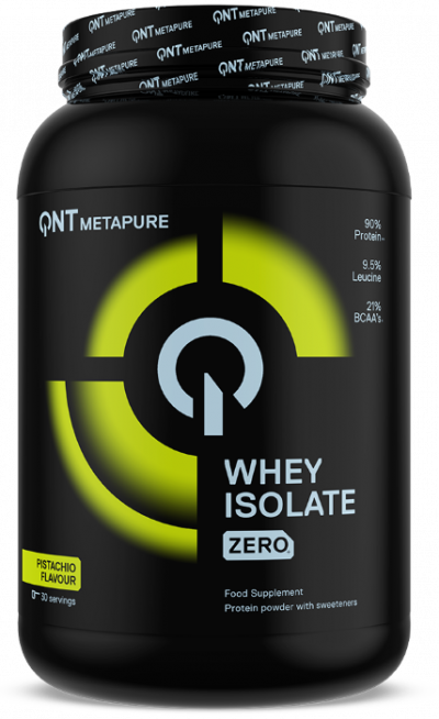 Whey & Izolat - Metapure Isowhey Zero 908g QNT Fistic, advancednutrition.ro