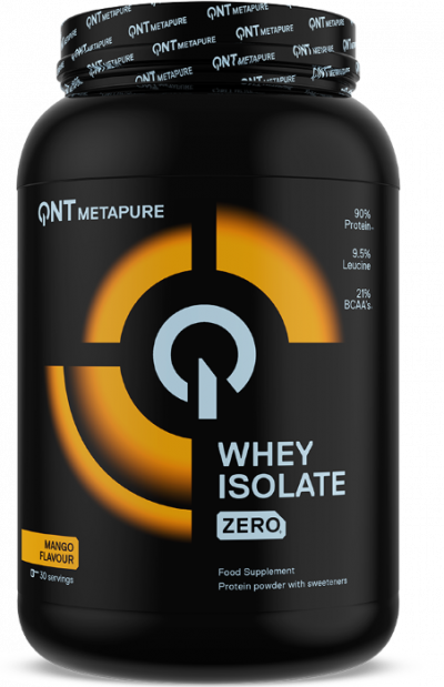 Whey & Izolat - Metapure Isowhey Zero 908g QNT Mango, advancednutrition.ro
