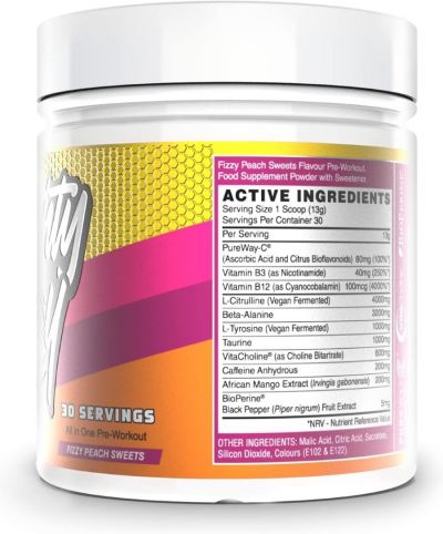 Naughty Boy Energy 390g Pink Lemonade