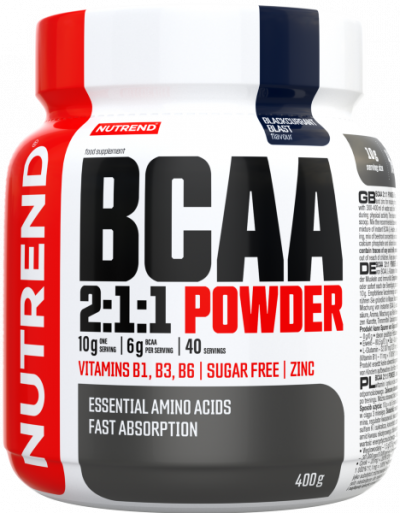 Nutrend BCAA 2:1:1 Powder 400g Blackcurrant