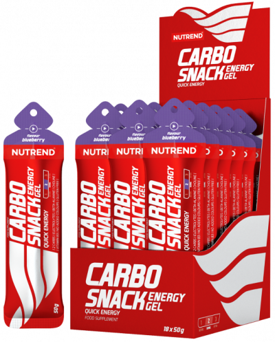 Nutrend Carbosnack Gel 50g Plic Blueberry