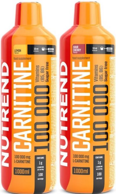 Nutrend Carnitine 100000 - 2x 1000ml Orange