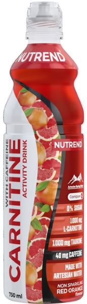 L-Carnitina - Nutrend Carnitine Activity Drink 750ml Portocale Rosii, advancednutrition.ro