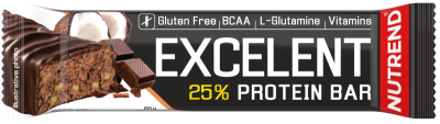 Batoane & Shake-uri - Nutrend Excelent Protein Bar 85g Ciocolata cu Cocos, advancednutrition.ro