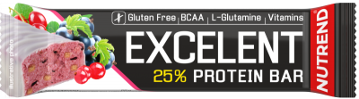 Batoane & Shake-uri - Nutrend Excelent Protein Bar 85g Coacaze si Afine, advancednutrition.ro
