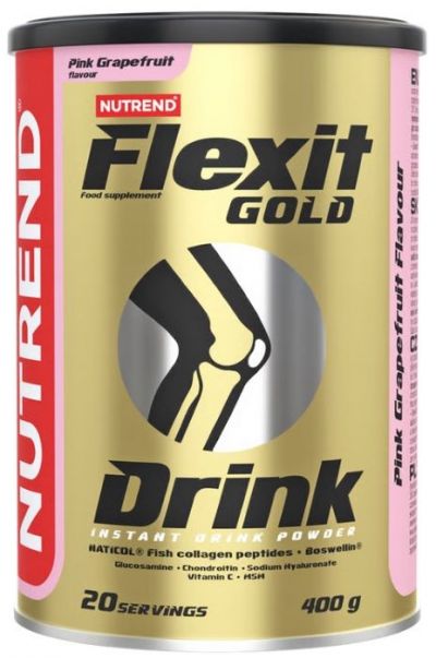 Protectia Articulatiilor - NUTREND FLEXIT GOLD DRINK 400g Grapefruit Roz, advancednutrition.ro